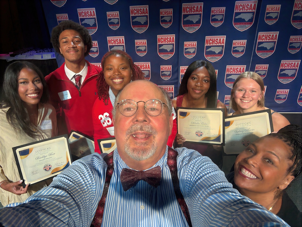 Ambassador scholarship selfie